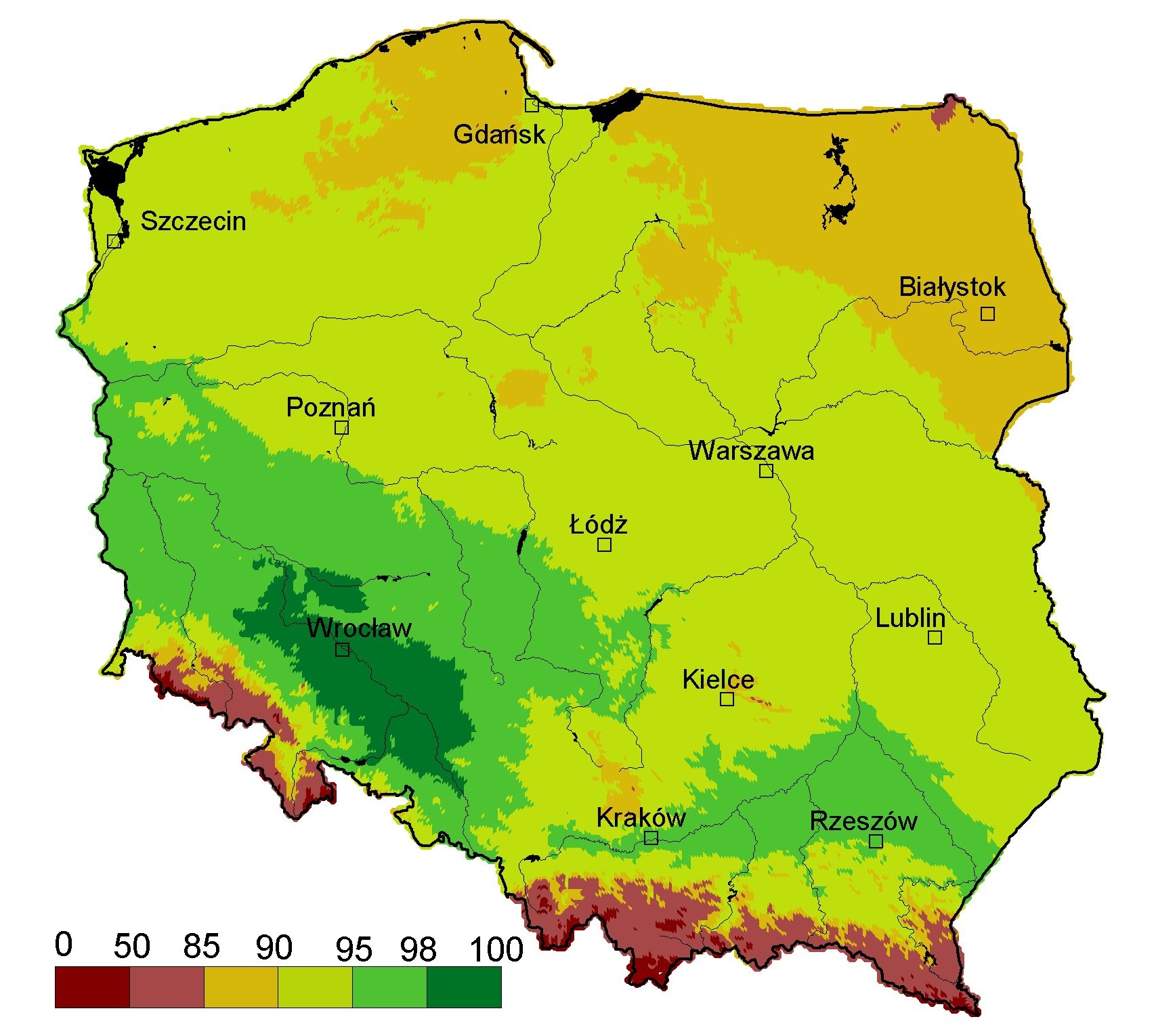 Bonitacja Agroklimatu Polski